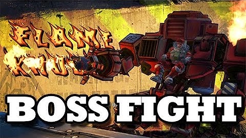 Borderlands Pre Sequel: Boss Fight #1 Flameknuckle (Gameplay/Commentary) [HD]