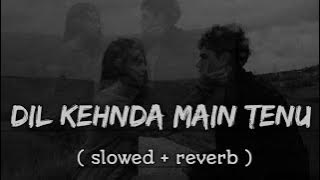 Dil Kehnda Main Tenu Bola || remix lofi (slow reverb)