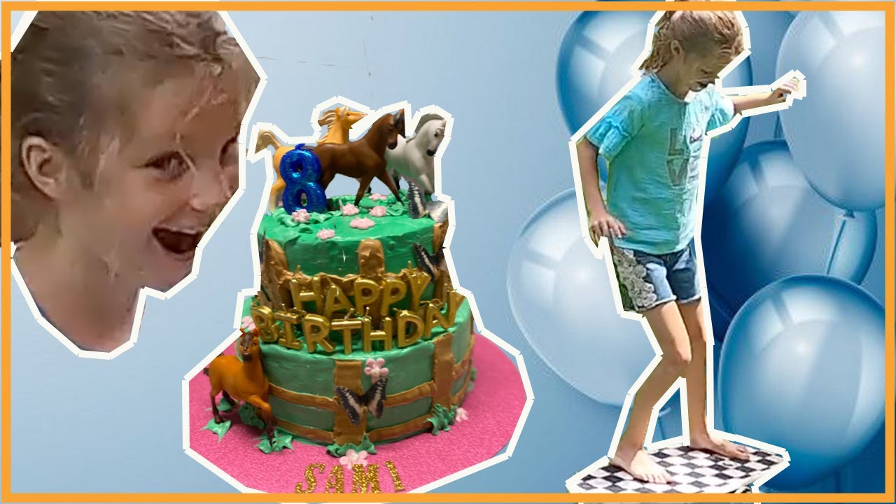 SAMI'S 8TH BIRTHDAY PARTY 2020 - Quarantine Birthday Party at Nan Nan's House - Hello Hudsons