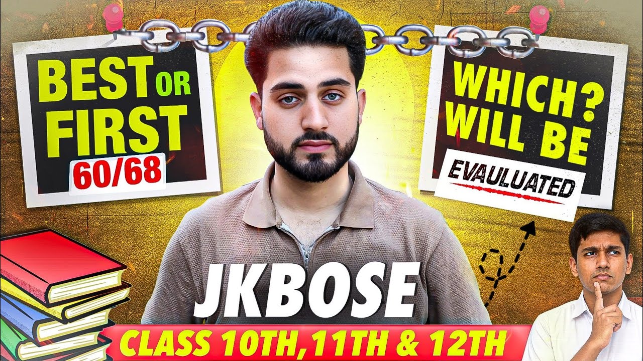 Best or First 60/68 marks 🤔 | JKBOSE Evaluation Process Explained | 10th 11th 12th | UYP