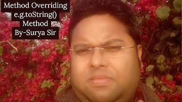 Reusability Tutorial -11 In OOPS(Method Overriding) In Hindi/URDU