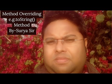 Reusability Tutorial -11 In OOPS(Method Overriding) In Hindi/URDU