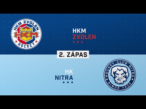 2.zápas semifinále HKM Zvolen - HK Nitra HIGHLIGHTS