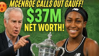 Famous Coco Gauff was called out by John McEnroe for one thing that's helped net worth hit $37M Net Worth