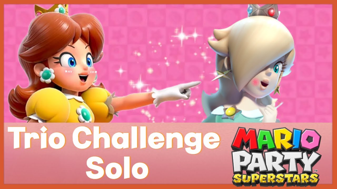 ✿ Mario Party Superstars - Trio Challenge Stages 4 & 5 ft. @_princesrosypttig_ | Daisy Gameplay | ✿