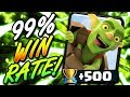 99% WIN RATE LADDER DECK IS BACK!! +500 TROPHIES IN ONE HOUR!