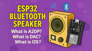 ESP32 BLUETOOTH AUDIO | What is A2DP? | What is DAC? | What is I2S?