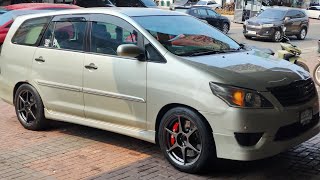 TOYOTA KIJANG INOVA GANTI VELG. P1 RACING @ahdisuryadichanel #adswheels #2gd #2kd