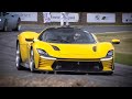 Ferrari Daytona SP3 - Accelerations, Burnouts and Fly By's!