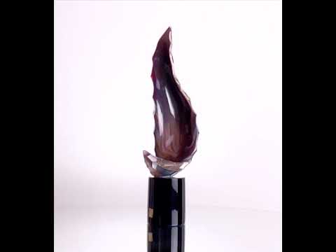 COSMOS artistic Murano glass abstract figure video