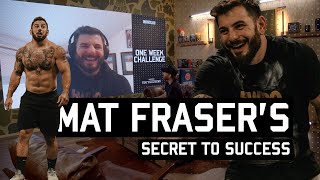 Легендарный кроссфит Мэт Фрейзер о том, почему важен сон — недельный вызов