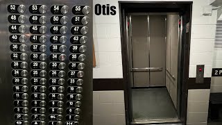 Otis Service/Freight Elevator at Park Tower in Chicago, IL
