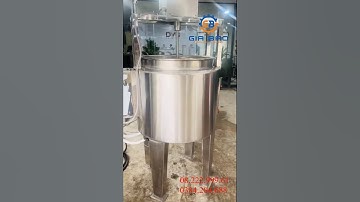 Nồi nấu cánh khuấy tự động 200L - Nồi khuấy trà sữa, sirô, sữa đậu nành, đường thốt nốt inox 304