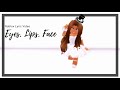 Eyes. Lips. Face (Lyrics in roblox) ft. Holla FyeSixWun