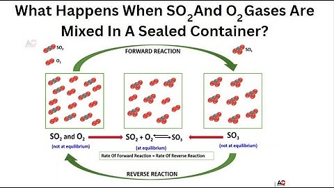 What Happens When SO2  And O2 Gases Are Mixed In A Sealed Container? II Chemical Equilibrium