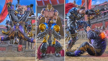 TEKKEN 8 - Armor King All Grapples & Throws