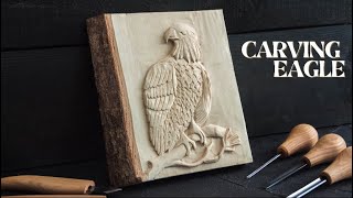 Carving a Wooden Eagle- Easy Wood Carving Ideas