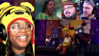 FNAFs NEW EMPLOYEE! Minecraft Animation [REACTION MASH-UP]#2158