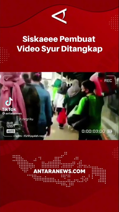 siskae pembuat video syur di bandara NYIA tertangkap