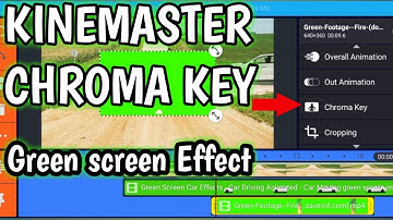 HOW TO USE CHROMA KEY | KINEMASTER | GREEN SCREEN EFFECT