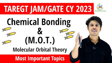 Chemical Bonding & Molecular Orbital Theory : Inorganic Chemistry for IIT JAM & GATE Chemistry 2023