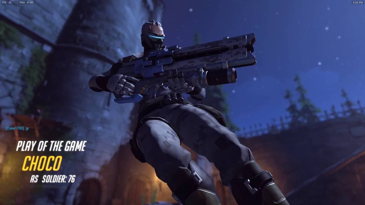 Overwatch PC: Choco Play of the game 001