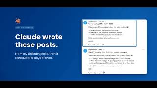Claude Automates & Schedules a Month of My Social Media Posts With Metricool (No n8n, No Zapier)