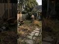 Beautiful Garden Path Build | Backyard Transformation  #shorts #viral #fyp  #usa #Lawn #usashorts