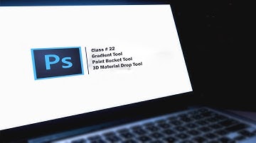How to Use Gradient Tool in Photoshop | Paint Bucket Tool | 3D Material Drop Tool | Hifza