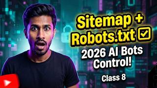 Service Website-এর জন্য XML Sitemap + Robots.txt (2026 Ready) | Class 8