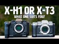 Fujifilm X-T3 vs X-H1 Real World Review | What Camera suits YOU?