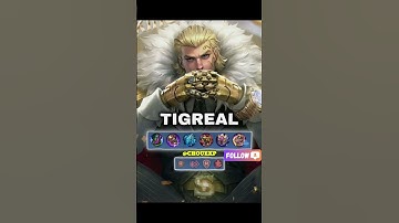 ✅ TIGREAL Best Build Setup Guide 2025 #chouexp #mobilelegends #shorts