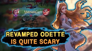 The New Revamped Odette Is Quite Scary | Mobile Legends