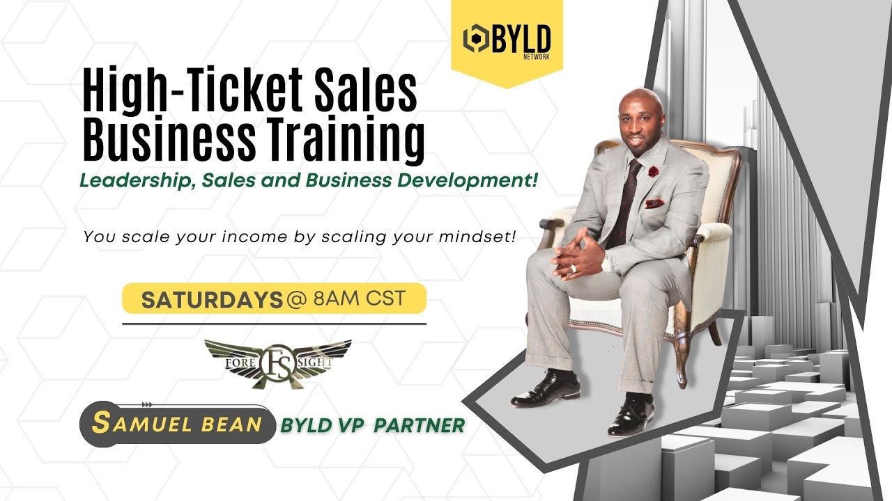 Saturdays High Ticket Sales Business Training - YouTube