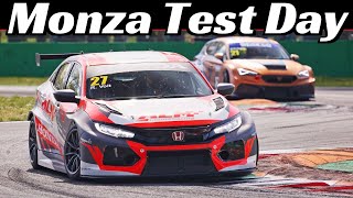 Kateyama Test Day at Monza Circuit, TCR Cars, April 2022 - Audi RS3 LM, Civic FK7, Hyundai Elantra