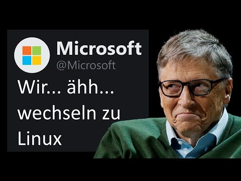 Sogar Microsoft nutzt Linux, warum du nicht?