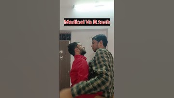 Fight between medical and engineering students 😅 #hostel #hostellife #shorts  #funnyvideo #ytshorts