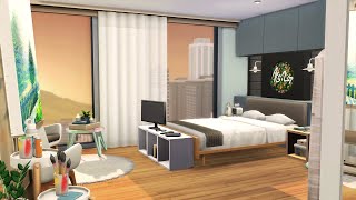 1310 21 Chic Street Apartment  Sims 4 Speed Build Stop Motion (NO CC)