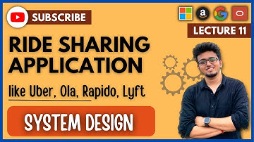 ✅ System Design 11: Design Ride Sharing Application like UBER | OLA | Rapido | Lyft | HLD | LLD