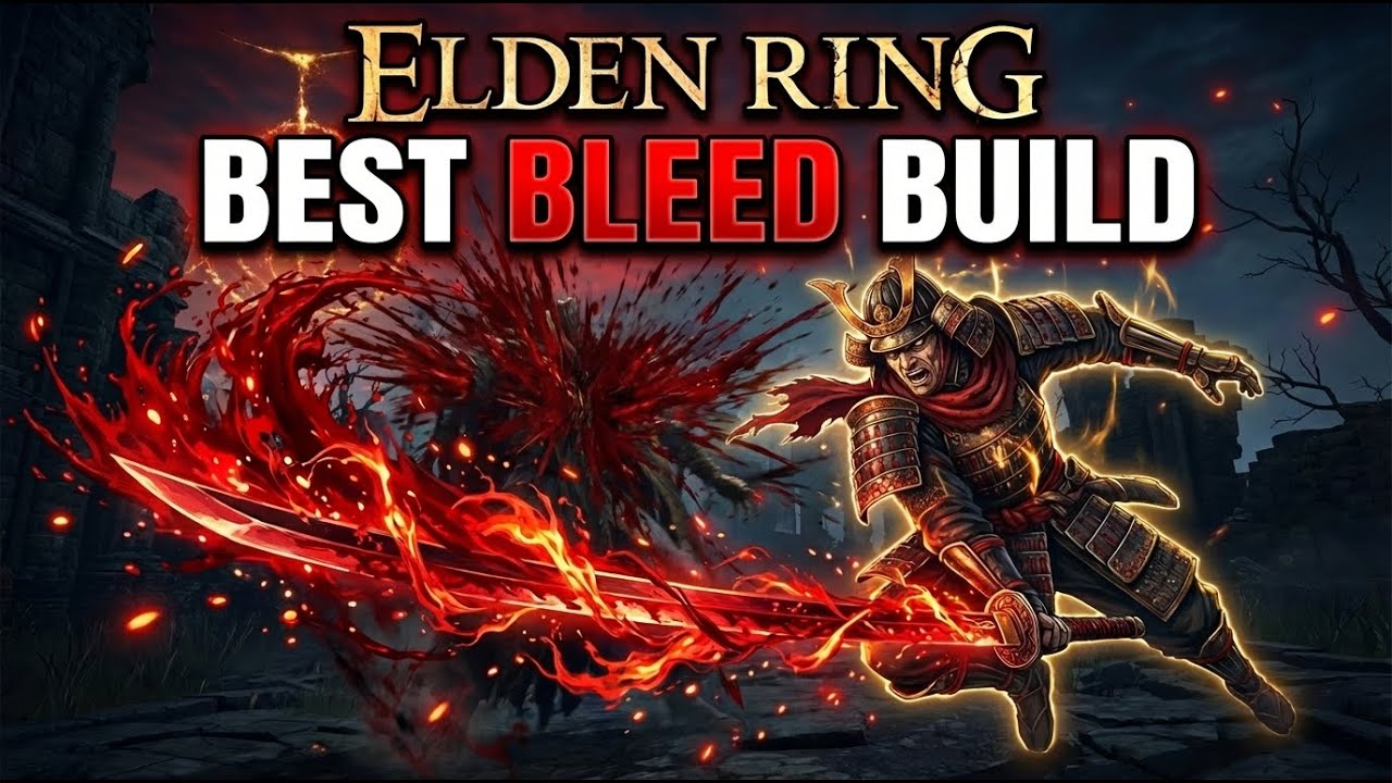 Лучший билд на кровотечение в Elden Ring, и это не Rivers of Blood.
