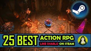 25 Best Action RPG Games like Diablo! | Top down & Isometric ARPG | (Steam sale prices included) screenshot 3