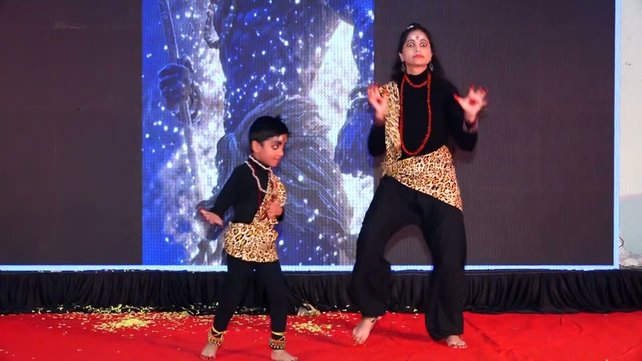 Dance by kishan and mom