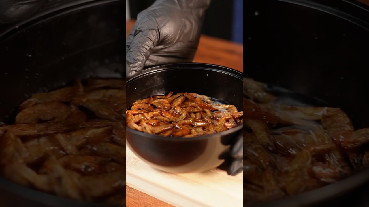 Odia Style Dried Prawn with Ridge Gourd Curry | Satisfying ASMR Cooking 