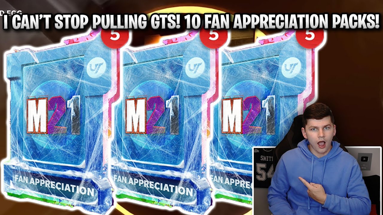 I CAN'T STOP PULLING GOLDEN TICKETS! 10 MORE FAN APPRECIATION PACKS! | MADDEN 21 ULTIMATE TEAM