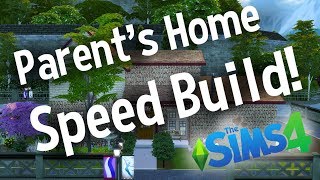 First Sims 4 Speed Build!