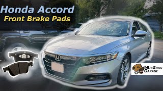 Change Front Brake Pads | Honda Accord 201822