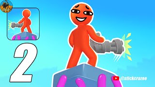 Z bunker 3D - Gameplay Walkthrough Part 2 (IOS,Android) | Stick Crazee