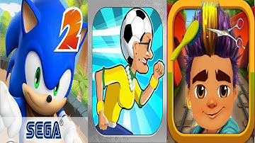 Sonic Dash 2 Sonic Boom Shadow VS Angry Gran Run VS Subway Surfers Zoe | Android iPad iOS Gameplay