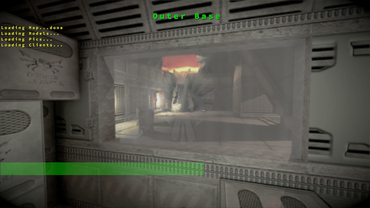 quake2xp - loading screen - smooth colors, blur and texures loading info