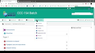 HOW TO SUBMIT NIELIT ASSIGNMENT AT MOODLE